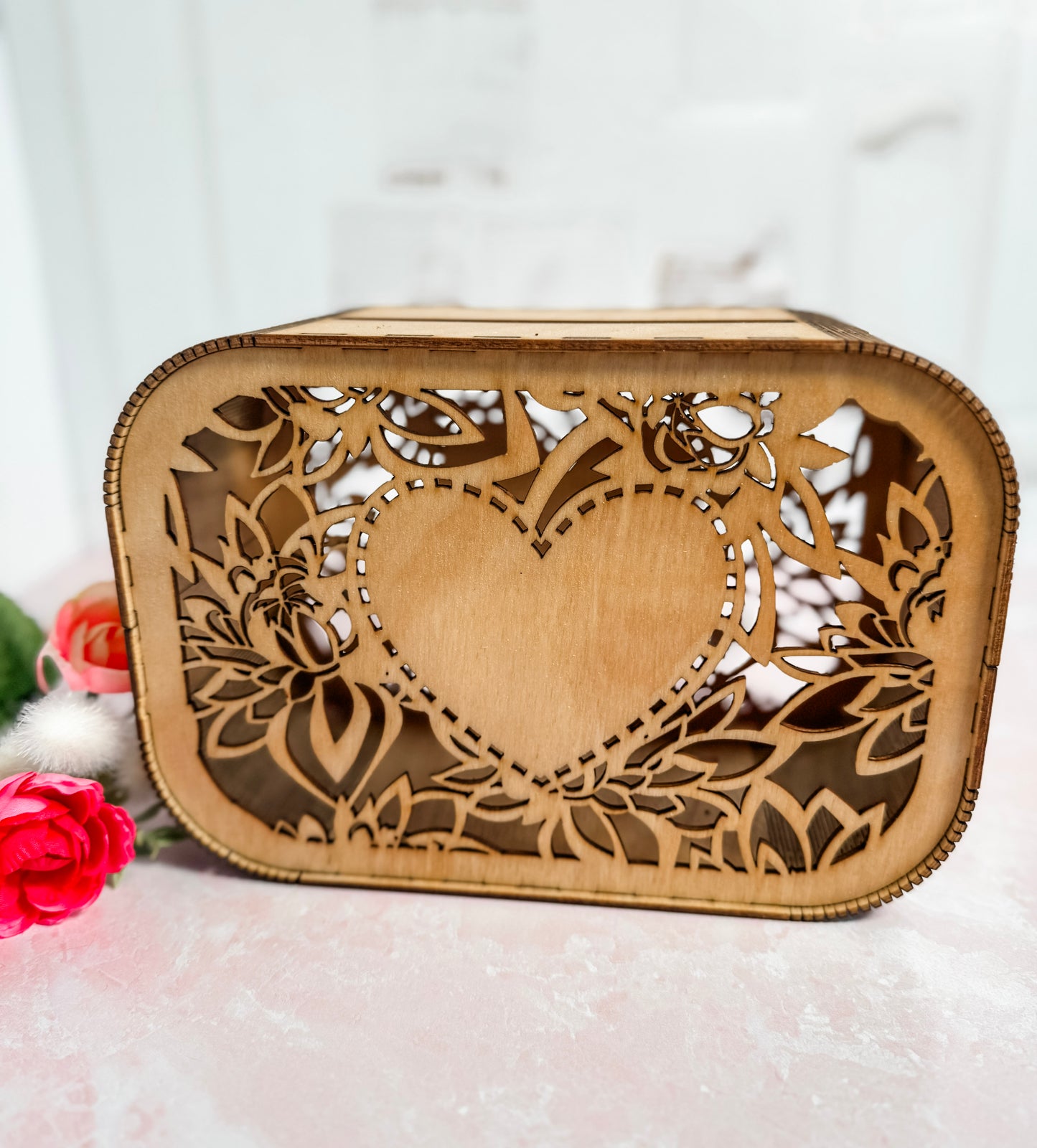 Wooden Card Box