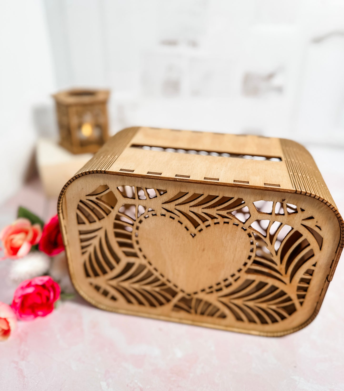 Wooden Card Box