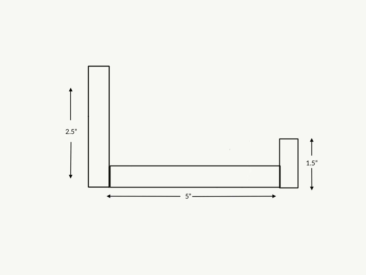 Extra-Deep Red Oak Picture Ledge