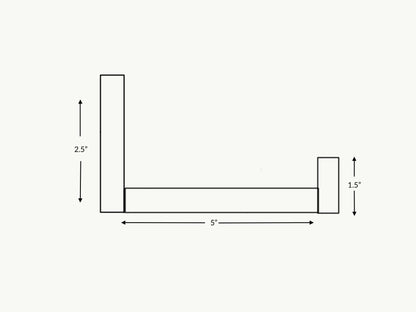 Extra-Deep Red Oak Picture Ledge