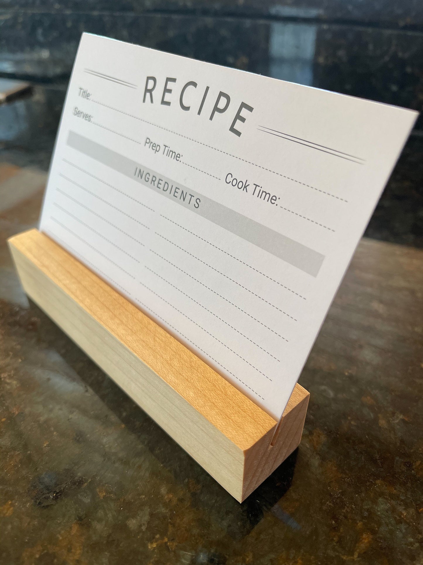 Recipe Card Holder