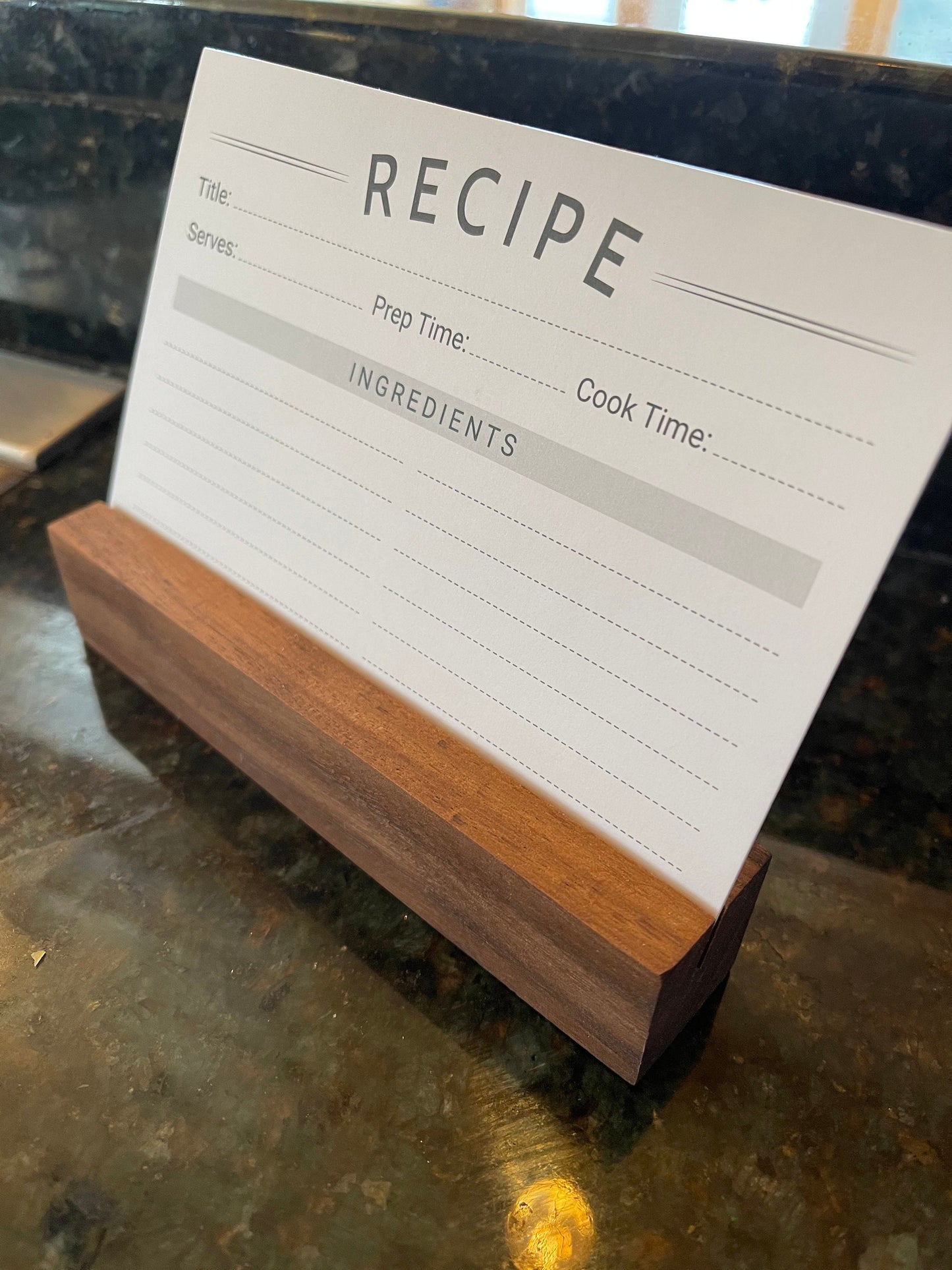 Recipe Card Holder