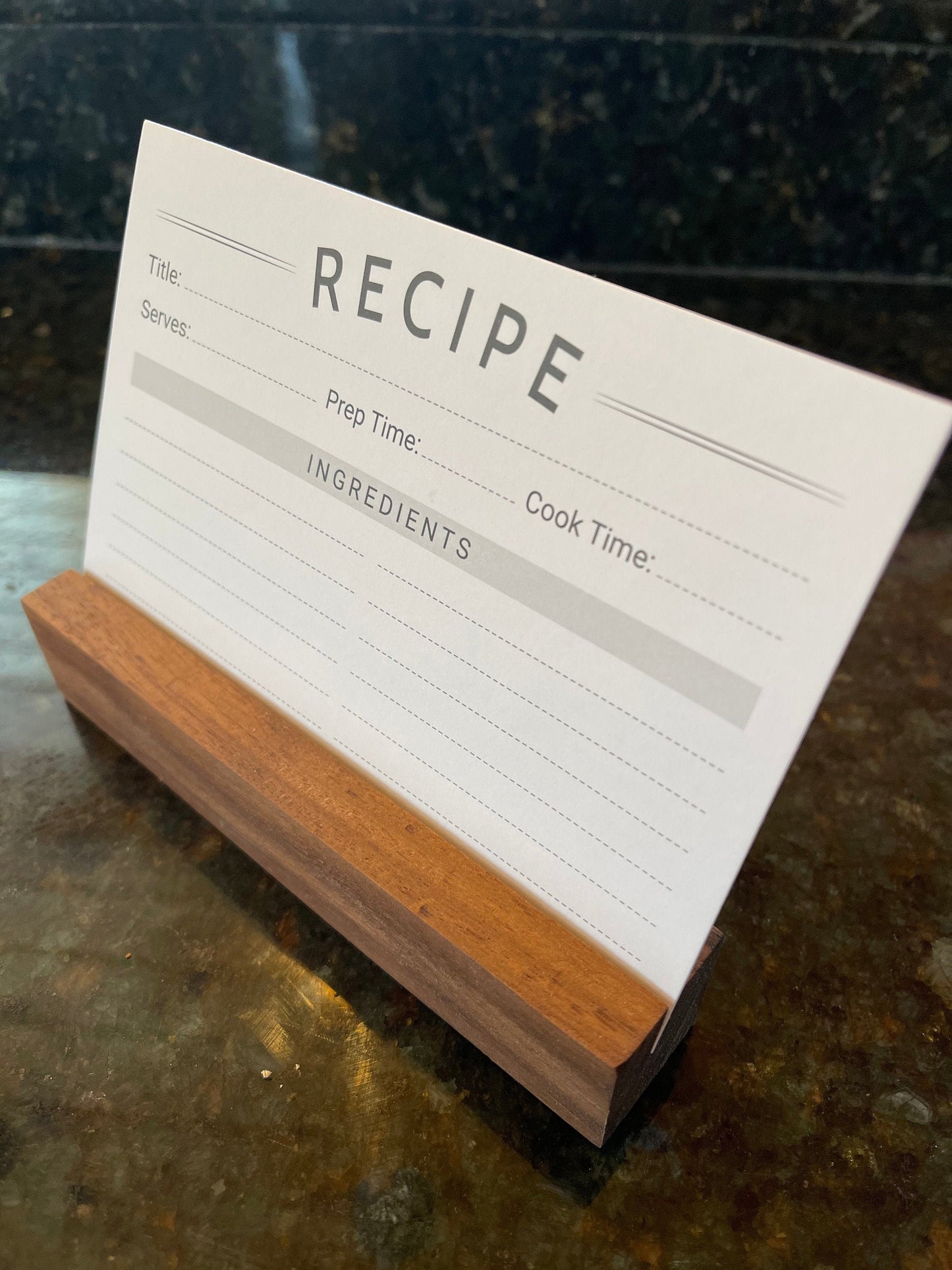 Recipe Card Holder